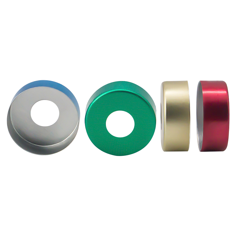 注射剂瓶中孔铝盖